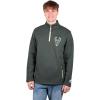 imageUltra Game NBA mens Mens Quarter Zip Fleece Pullover Sweatshirt With Zipper PocketsTeam Color 2