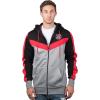 imageUltra Game NBA mens Ultra Game Nba Mens Contrast Back Cut Full Zip Hoodie SweatshirtBlack