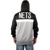 imageUltra Game NBA mens Ultra Game Nba Mens Contrast Back Cut Full Zip Hoodie SweatshirtBlack