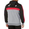 imageUltra Game NBA mens Ultra Game Nba Mens Contrast Back Cut Full Zip Hoodie SweatshirtBlack