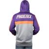 imageUltra Game NBA mens Ultra Game Nba Mens Contrast Back Cut Full Zip Hoodie SweatshirtDark Purple