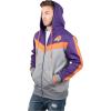 imageUltra Game NBA mens Ultra Game Nba Mens Contrast Back Cut Full Zip Hoodie SweatshirtDark Purple