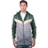 imageUltra Game NBA mens Ultra Game Nba Mens Contrast Back Cut Full Zip Hoodie SweatshirtHunter Green