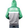 imageUltra Game NBA mens Ultra Game Nba Mens Contrast Back Cut Full Zip Hoodie SweatshirtKelly Green