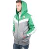 imageUltra Game NBA mens Ultra Game Nba Mens Contrast Back Cut Full Zip Hoodie SweatshirtKelly Green