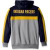 imageUltra Game NBA mens Ultra Game Nba Mens Contrast Back Cut Full Zip Hoodie SweatshirtNavy