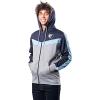 imageUltra Game NBA mens Ultra Game Nba Mens Contrast Back Cut Full Zip Hoodie SweatshirtNavy