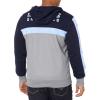 imageUltra Game NBA mens Ultra Game Nba Mens Contrast Back Cut Full Zip Hoodie SweatshirtNavy