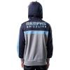 imageUltra Game NBA mens Ultra Game Nba Mens Contrast Back Cut Full Zip Hoodie SweatshirtNavy