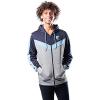 imageUltra Game NBA mens Ultra Game Nba Mens Contrast Back Cut Full Zip Hoodie SweatshirtNavy
