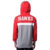 imageUltra Game NBA mens Ultra Game Nba Mens Contrast Back Cut Full Zip Hoodie SweatshirtRed