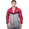 imageUltra Game NBA mens Ultra Game Nba Mens Contrast Back Cut Full Zip Hoodie SweatshirtRed