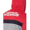 imageUltra Game NBA mens Ultra Game Nba Mens Contrast Back Cut Full Zip Hoodie SweatshirtRed