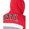 imageUltra Game NBA mens Ultra Game Nba Mens Contrast Back Cut Full Zip Hoodie SweatshirtRed