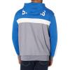 imageUltra Game NBA mens Ultra Game Nba Mens Contrast Back Cut Full Zip Hoodie SweatshirtRoyal