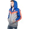 imageUltra Game NBA mens Ultra Game Nba Mens Contrast Back Cut Full Zip Hoodie SweatshirtRoyal