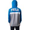 imageUltra Game NBA mens Ultra Game Nba Mens Contrast Back Cut Full Zip Hoodie SweatshirtRoyal