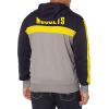 imageUltra Game NBA mens Ultra Game Nba Mens Contrast Back Cut Full Zip Hoodie SweatshirtTeam Color 2