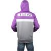imageUltra Game NBA mens Ultra Game Nba Mens Contrast Back Cut Full Zip Hoodie SweatshirtViolet