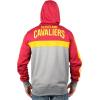 imageUltra Game NBA mens Ultra Game Nba Mens Contrast Back Cut Full Zip Hoodie SweatshirtWine