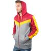 imageUltra Game NBA mens Ultra Game Nba Mens Contrast Back Cut Full Zip Hoodie SweatshirtWine
