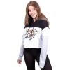 imageUltra Game NBA womens Soft Fleece Crop Top Pullover Hoodie WomensBlack
