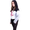 imageUltra Game NBA womens Soft Fleece Crop Top Pullover Hoodie WomensBlack