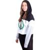 imageUltra Game NBA womens Soft Fleece Crop Top Pullover Hoodie WomensBlack