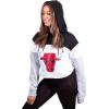 imageUltra Game NBA womens Soft Fleece Crop Top Pullover Hoodie WomensBlack