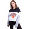 imageUltra Game NBA womens Soft Fleece Crop Top Pullover Hoodie WomensBlack