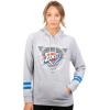 imageUltra Game NBA womens Soft Fleece Crop Top Pullover Hoodie WomensGray