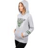imageUltra Game NBA womens Soft Fleece Crop Top Pullover Hoodie WomensHeather Gray