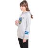 imageUltra Game NBA womens Soft Fleece Crop Top Pullover Hoodie WomensHeather Gray
