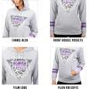 imageUltra Game NBA womens Soft Fleece Crop Top Pullover Hoodie WomensHeather Gray