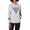 imageUltra Game NBA womens Soft Fleece Crop Top Pullover Hoodie WomensHeather Gray