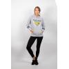 imageUltra Game NBA womens Soft Fleece Crop Top Pullover Hoodie WomensHeather Gray
