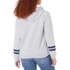 imageUltra Game NBA womens Soft Fleece Crop Top Pullover Hoodie WomensHeather Gray