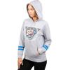 imageUltra Game NBA womens Soft Fleece Crop Top Pullover Hoodie WomensHeather Gray