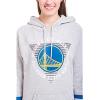 imageUltra Game NBA womens Soft Fleece Crop Top Pullover Hoodie WomensHeather Gray