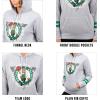 imageUltra Game NBA womens Soft Fleece Crop Top Pullover Hoodie WomensHeather Gray