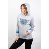 imageUltra Game NBA womens Soft Fleece Crop Top Pullover Hoodie WomensHeather Gray