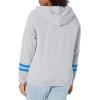 imageUltra Game NBA womens Soft Fleece Crop Top Pullover Hoodie WomensHeather Gray