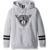 imageUltra Game NBA womens Soft Fleece Crop Top Pullover Hoodie WomensHeather Gray