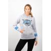 imageUltra Game NBA womens Soft Fleece Crop Top Pullover Hoodie WomensHeather Gray