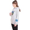 imageUltra Game NBA womens Soft Fleece Crop Top Pullover Hoodie WomensHeather Gray