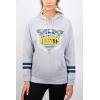 imageUltra Game NBA womens Soft Fleece Crop Top Pullover Hoodie WomensHeather Gray
