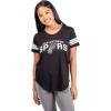 imageUltra Game NBA womens Soft Mesh Jersey Tee ShirtBlack