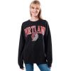 imageUltra Game Womens NBA Official Extra Soft Fleece Distressed Oversized Pullover SweatshirtTeam Color 20