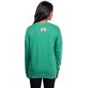 imageUltra Game Womens NBA Official Extra Soft Fleece Distressed Oversized Pullover SweatshirtTeam Color