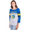 imageUltra Game Womens NBA Official Raglan Baseball 34 Long Sleeve ShirtGray